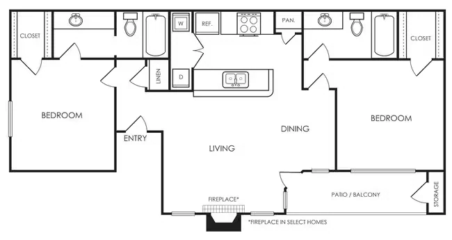 B3 Classic 250-425 floor plan